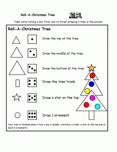 Roll a Christmas tree